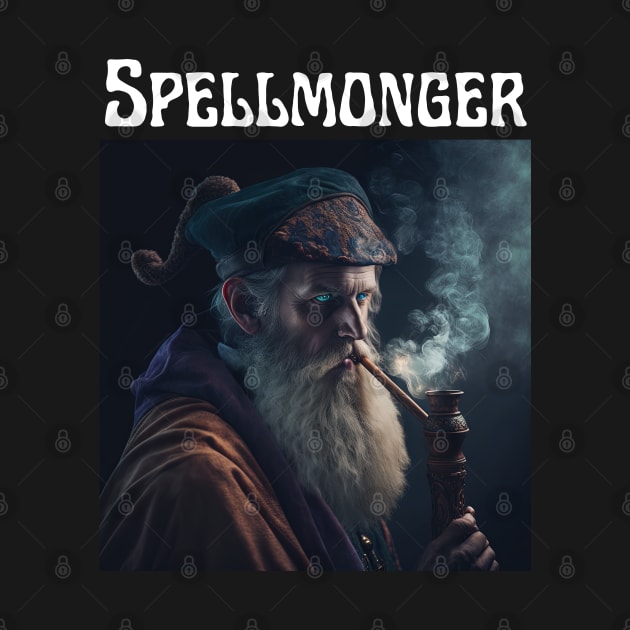 Spellmonger - have a smoke (no text) by AI-datamancer