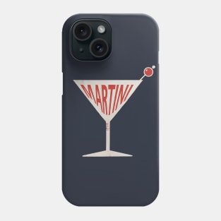 Vintage Martini Glass Phone Case