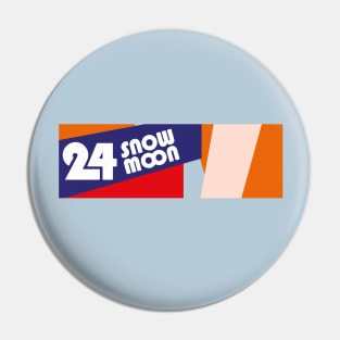 Snow Moon 24 Hour Challenge Pin