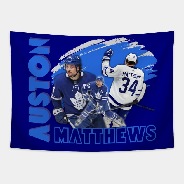 Auston Matthews 90's Tapestry by Schuylkill Punch