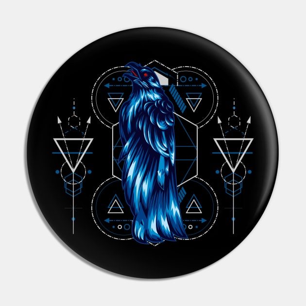 crow Pin by SHINIGAMII