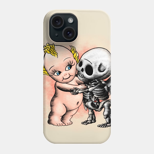 Dance With Death Phone Case by FullTuckBoogie