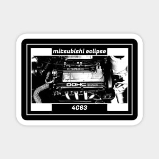 MITSUBISHI ECLIPSE D30 ENGINE (Black Version) Magnet