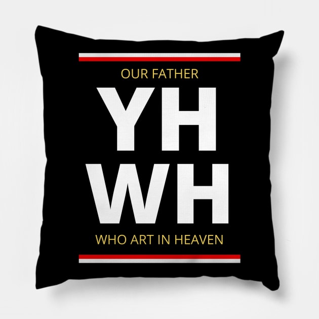 Our Father who art in Heaven Pillow by SOCMinistries