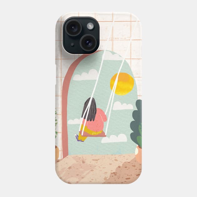 Furure is Bright Phone Case by Gigi Rosado