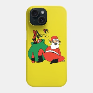 Drunk santa Phone Case