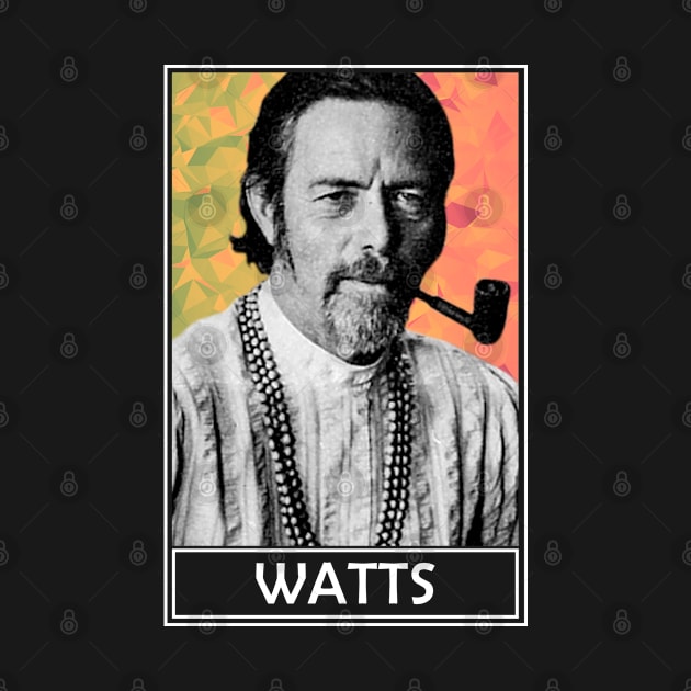 Alan Watts by TheLiterarian