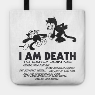 Felix the Cat ● I Am Death Tote