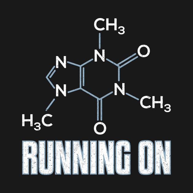 Running On Caffeine Molecule by yeoys