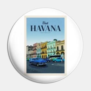 Visit Havana Pin