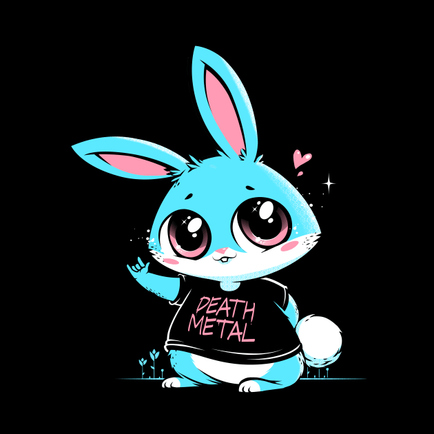 Death Metal Bunny by Tobe_Fonseca