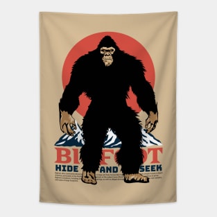 Bigfoot Native to the Pacific Northwest Tapestry