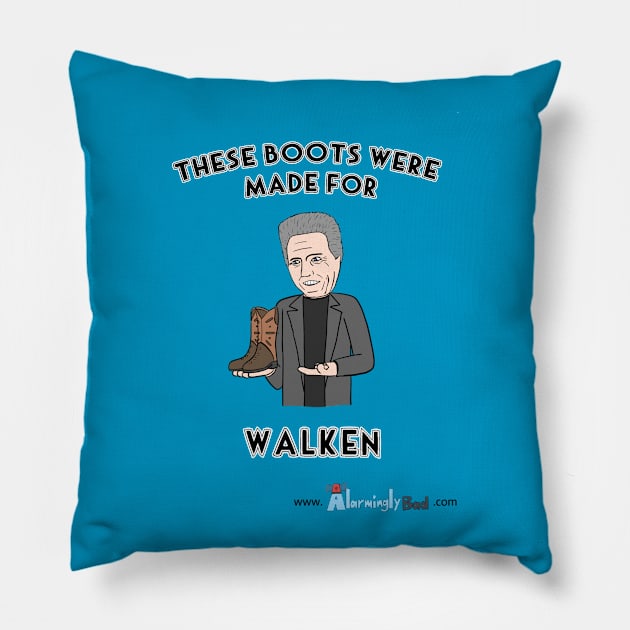 These Boots Were Made For Walken Pillow by AlarminglyBad