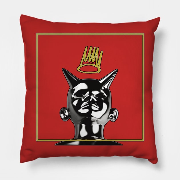 Born Sinner Pillow by The Rap Addicts