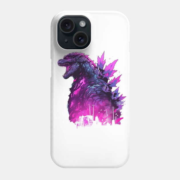 godzilla Phone Case by piratesnow