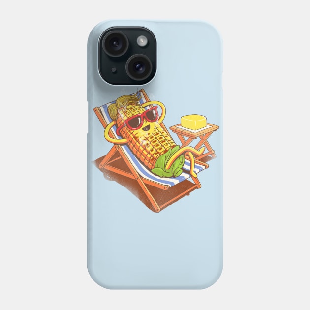 Chillin and Grillin Phone Case by DANDINGEROZZ