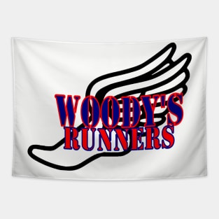 Woody's Runners Tapestry