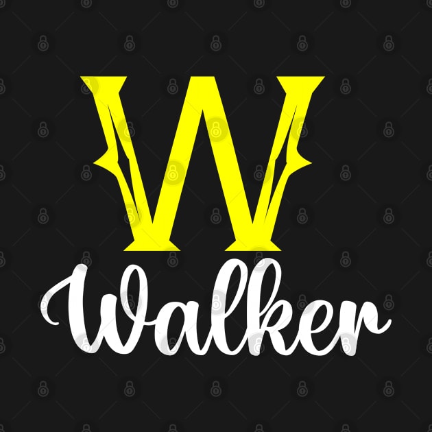 I'm A Walker ,Walker Surname, Walker Second Name by overviewtru