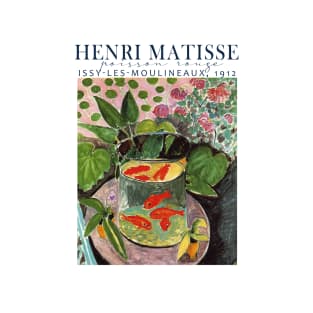 Poisson Rouge Henri Matisse  Exhibition poster T-Shirt