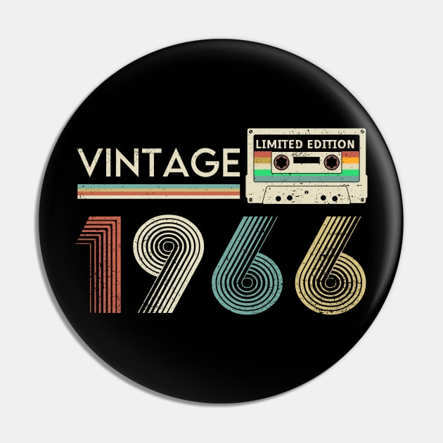 Vintage 1966 Limited Cassette Pin by xylalevans