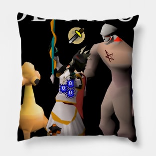 WHITE LOGO - ALT SLAYER Pillow