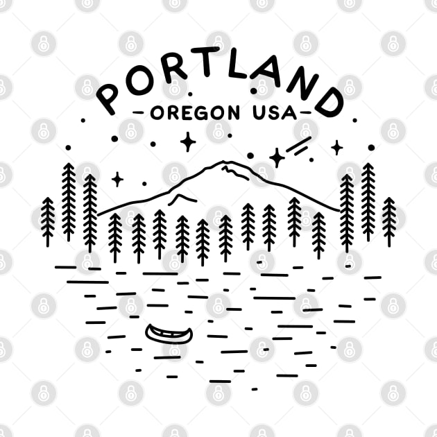 Portland Oregon USA by Vectographers