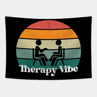 Therapy Vibe Retro Tapestry