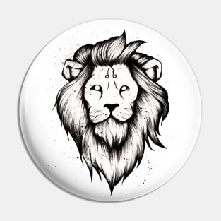 Leo Zodiac Pin