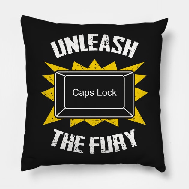 Unleash The Fury Pillow by SolarFlare