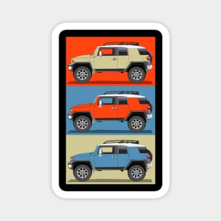 FJ Cruiser Pop Art Magnet