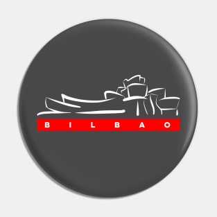 Bilbao logo Design Pin
