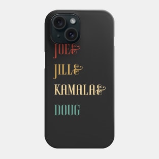 joe jill kamala doug -  joe Retro Gift Phone Case