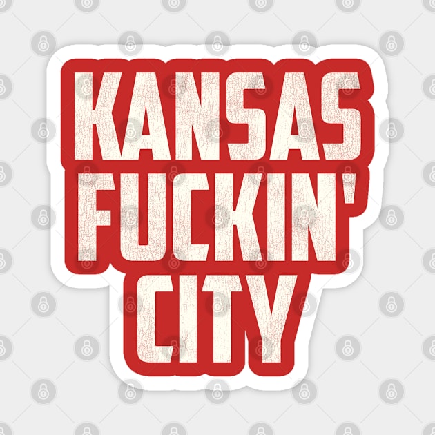 Kansas F***in' City Magnet by darklordpug