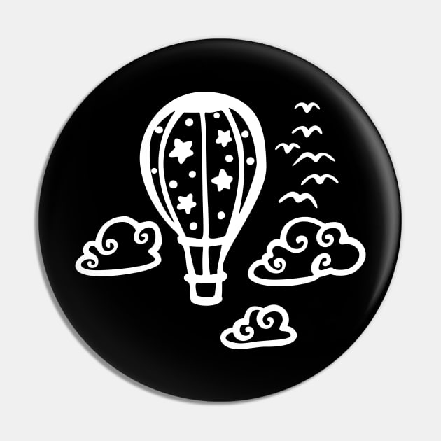 Air Balloon Adventure Pin by ThrivingTees