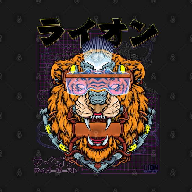 Lion cyber beast by Wagum Std