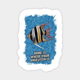 Angelfish Aquarium Owner Quote Magnet