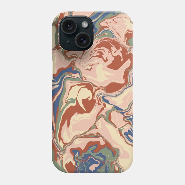 Marbled Paper Design Phone Case by Obstinate and Literate