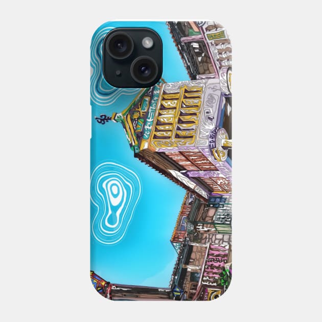 Hórreo de Galicia en Combarro Pontevedra Phone Case by Cachaldora