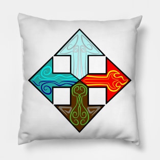 Born of the Elements Pillow