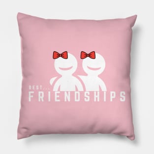 best friendships women Pillow