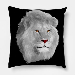 White lion Pillow