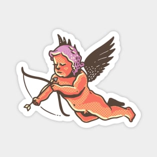 Sad Cupid Magnet