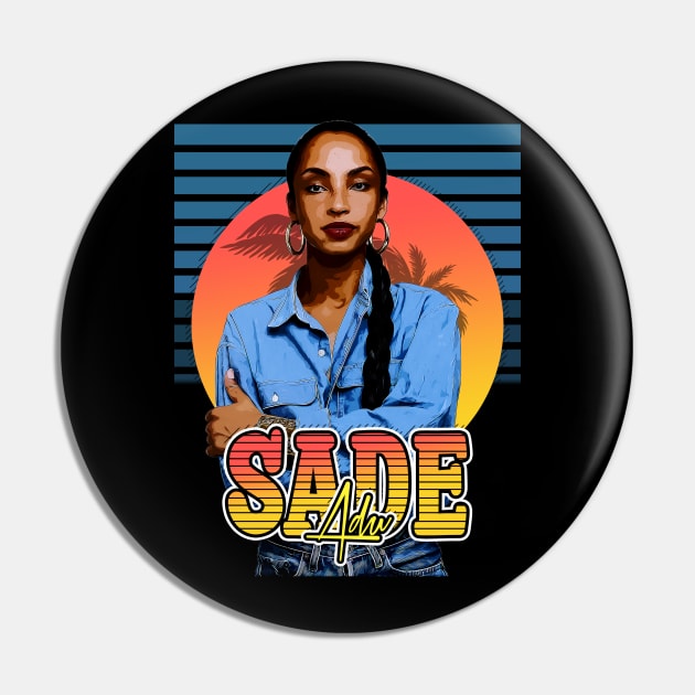 Retro Flyer Style Sade Adu Fan Art Design Pin by Now and Forever