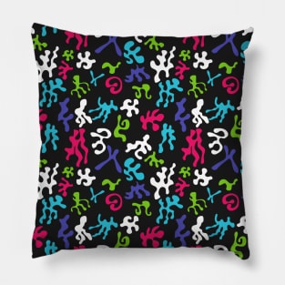 Abstract colourful spotted pattern Pillow