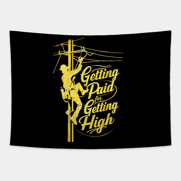 Getting paid for getting high Tapestry by mdr design