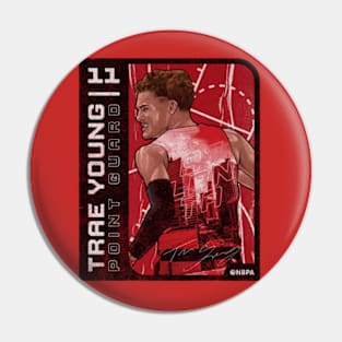 Trae Young Atlanta Card Pin