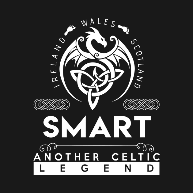 Smart Name T Shirt - Another Celtic Legend Smart Dragon Gift Item by harpermargy8920