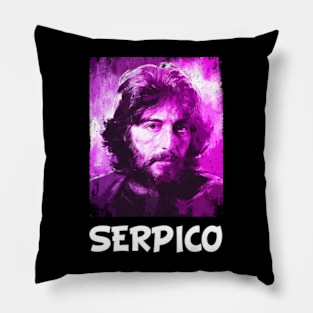 Detective Threads Serpicos Movie T-Shirts, Because Every Wardrobe Deserves a Touch of Crime Drama Pillow