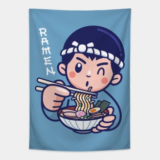 Delicious Noodle Love Tapestry