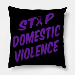 Stop Domestic Violence Pillow